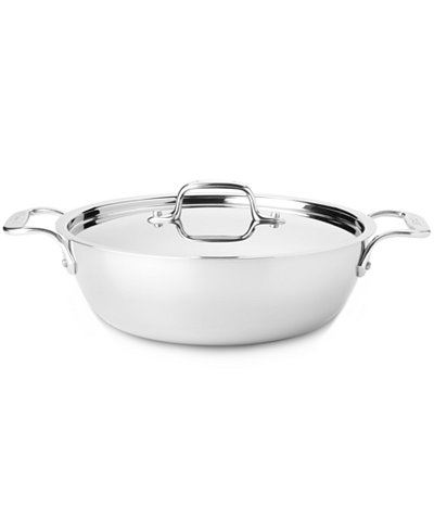 All-Clad Stainless Steel 3 Qt. Covered Cassoulet