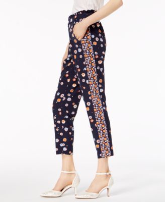 Maison Jules - Printed Pull-On Pants