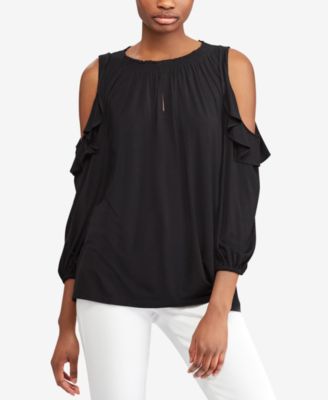 Lauren Ralph Lauren - Cold-Shoulder Top