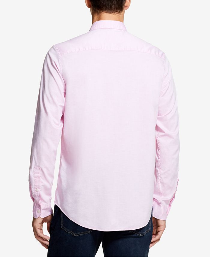DKNY Men's Fine Twill Pocket Shirt, Created for Macy's - Macy's