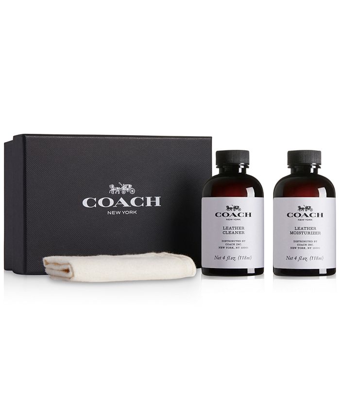 COACH Leather Cleaner Product Care Set & Reviews - Handbags & Accessories -  Macy's