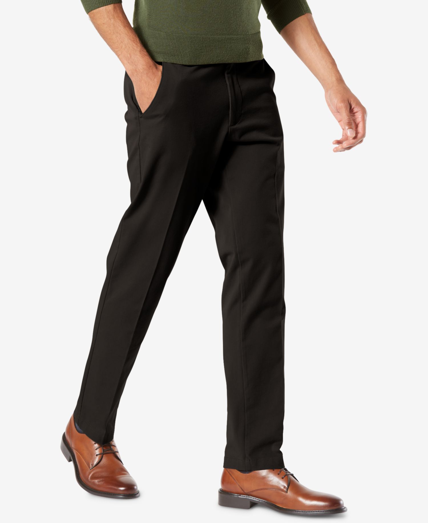 Men's Workday Smart 360 Flex Slim-Fit Khaki Stretch Pants