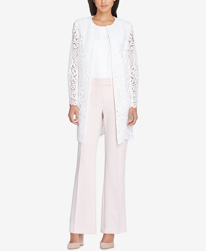 Tahari asl shop lace shrug
