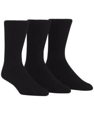 Calvin Klein Men's Cotton Rich Casual Rib Crew Socks 3-Pack
