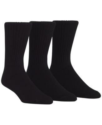 Calvin Klein Men's Cotton Rich Casual Rib Crew Socks, 3-Pack - Macy's