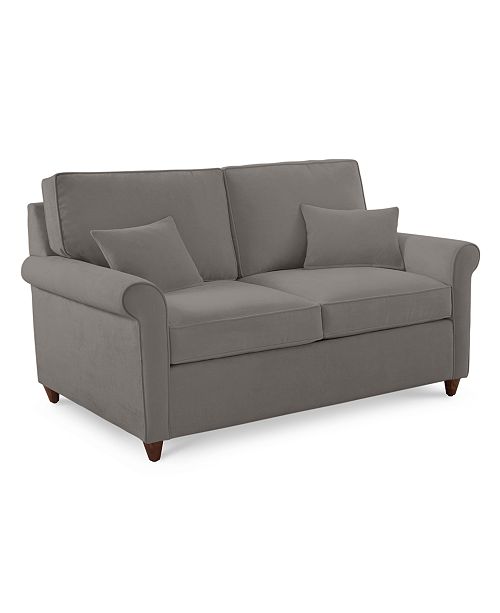 Furniture Lidia 62 Fabric Loveseat Created For Macy S Reviews Furniture Macy S