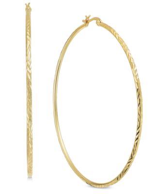 macys large hoop earrings