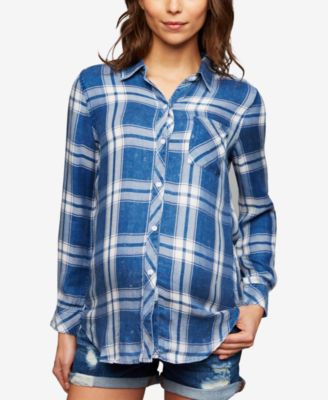 RAILS - Maternity Plaid Shirt