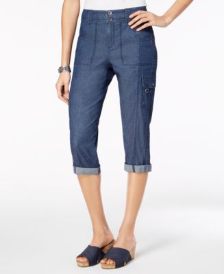 Style & Co Cropped Cargo Pants, Created for Macy's - Macy's