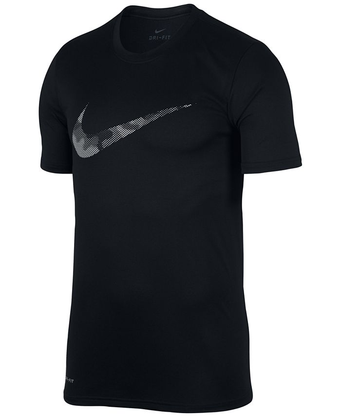 Nike Men's Dry Legend Print-Logo T-Shirt - Macy's