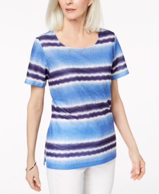 Alfred Dunner - Embellished Lace Top