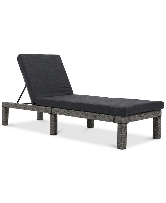 Noble house outdoor adjustable chaise lounge discount