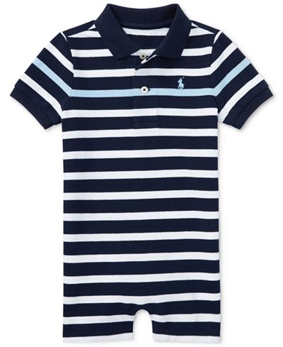 polo romper baby boy