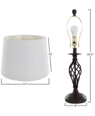 Set of 2 Cage Lamp Set