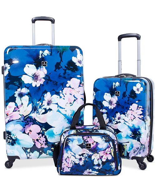Tag Pop Art 3-Pc. Hardside Spinner Luggage Set, Created for Macy&#39;s & Reviews - Luggage - Macy&#39;s