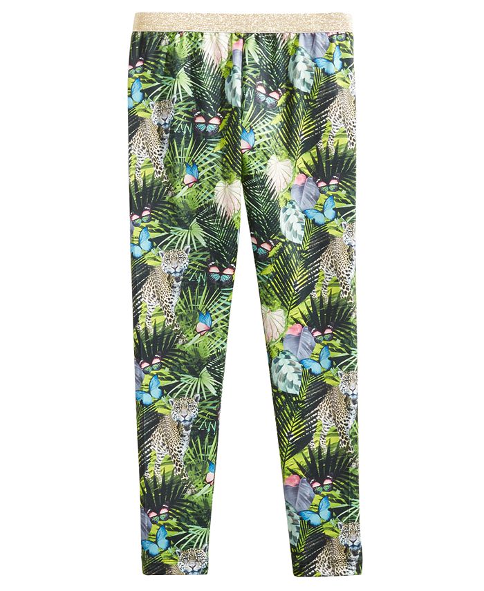 Epic Threads Butterfly-Print Leggings, Big Girls, Created for Macy's ...