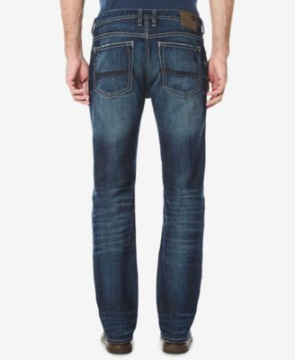 Buffalo David Bitton Men's Driven Relaxed Denim Jeans - Indigo Stretch, Recycled Cotton, Low Rise - View #5