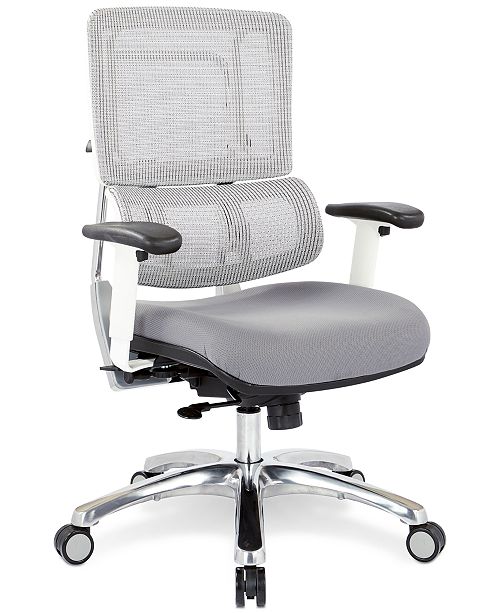 Office Star Adkin Mesh Office Chair White Reviews Furniture Macy S