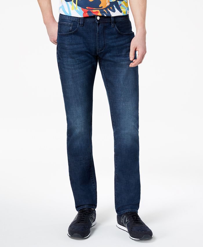 A|X Armani Exchange Men's Slim-Fit Stretch Jeans - Macy's