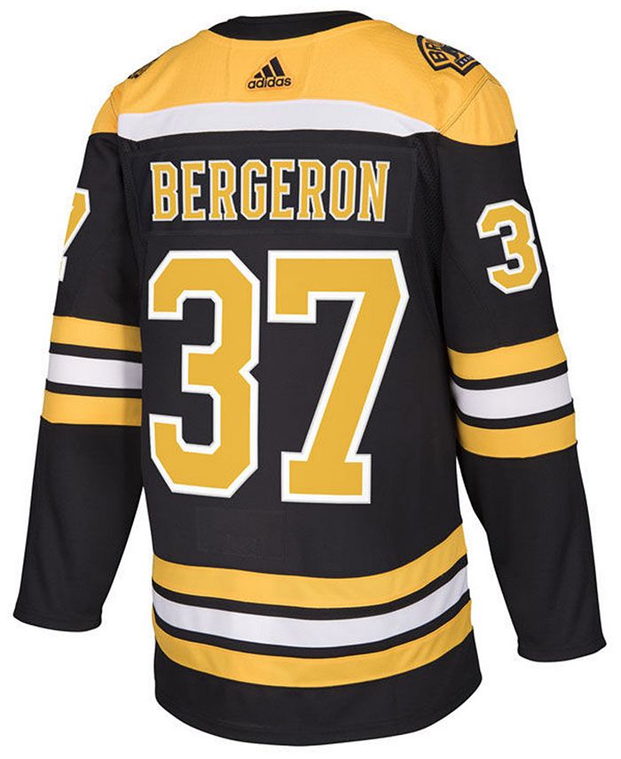 Patrice Bergeron Boston Bruins signed Stanley Cup Finals authentic jersey