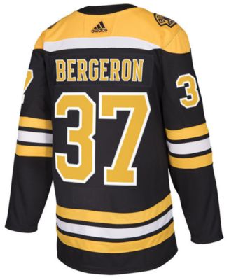 Adidas Patrice Bergeron Boston Bruins Youth Authentic Alternate Jersey -  Black