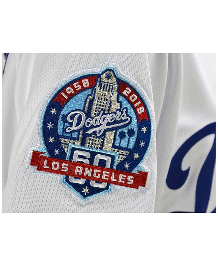 Majestic Men's Clayton Kershaw Los Angeles Dodgers Flexbase 60th Anniversary  Patch Jersey - Macy's