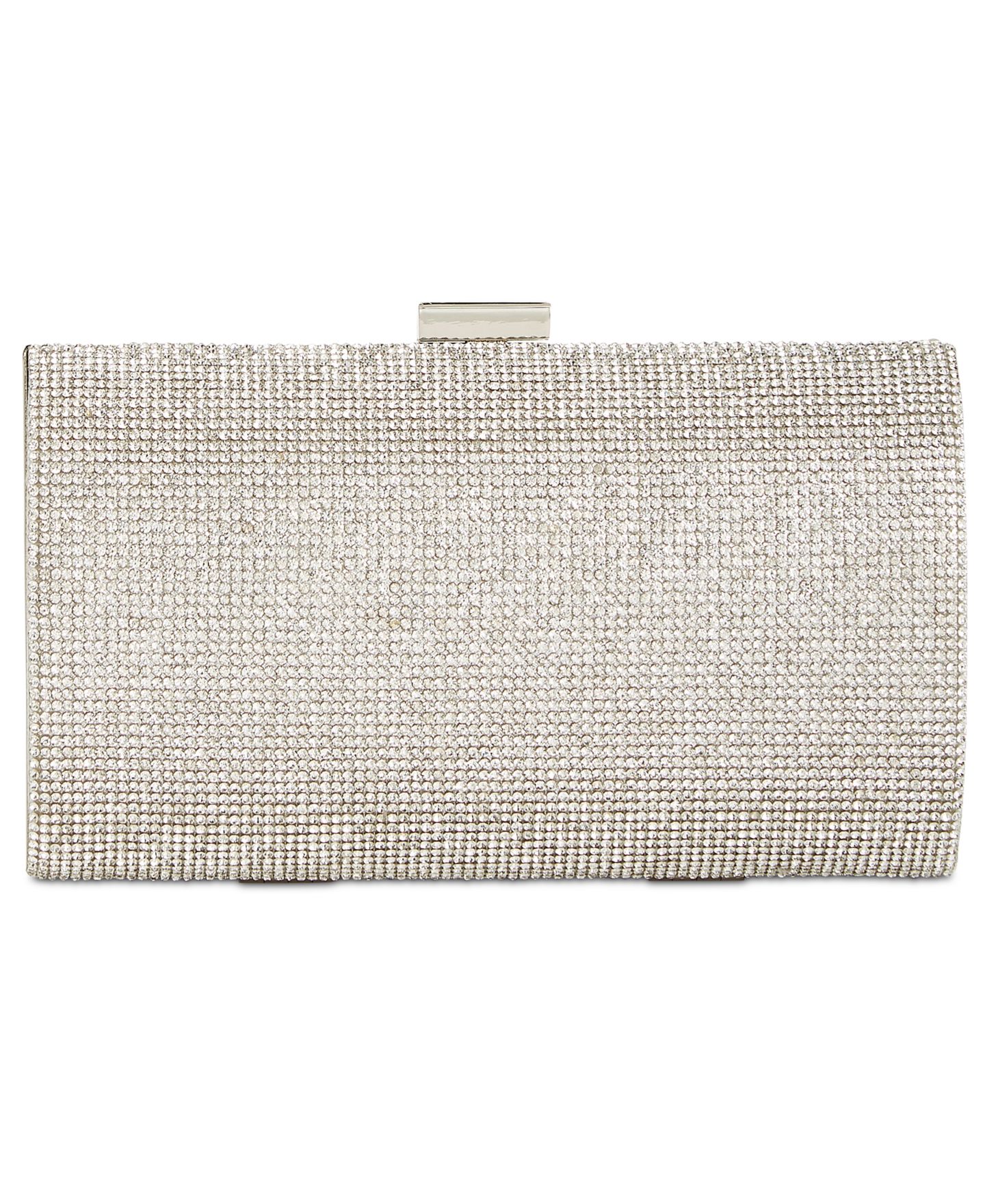 Женский клатч I.N.C. International Concepts Ranndi Sparkle Clutch, цвет: Серебряный — фото 1