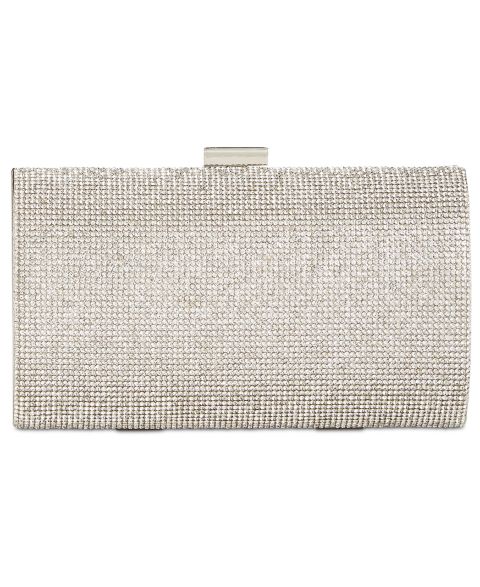Женский клатч I.N.C. International Concepts Ranndi Sparkle Clutch, цвет: Серебряный
