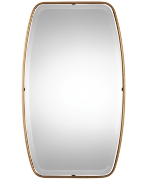 Uttermost Canillo Antiqued Gold Mirror In Multi