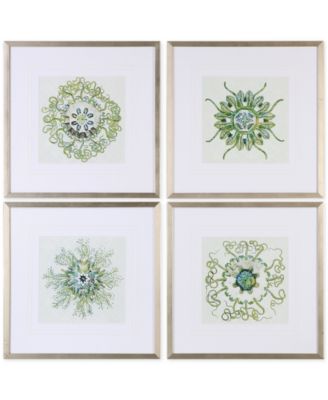 Uttermost - Organic Symbols Wall Art, Set of 4