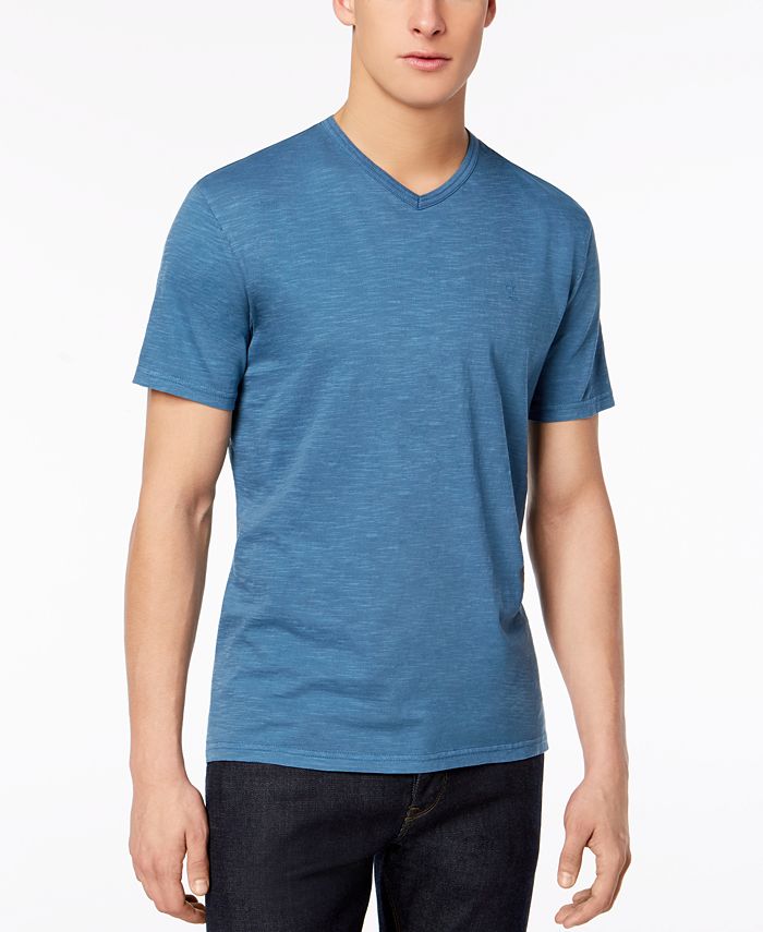 Calvin Klein Jeans Men's V-Neck T-Shirt - Macy's