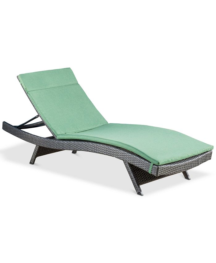 Noble house hotsell wicker chaise lounge