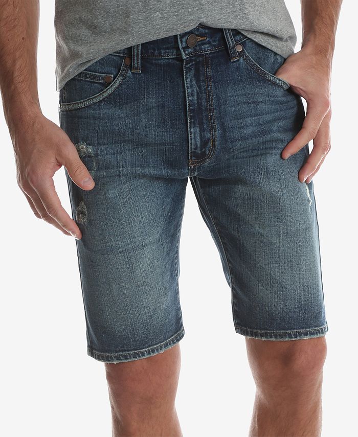 Wrangler Men's Slim Fit Denim Shorts - Macy's