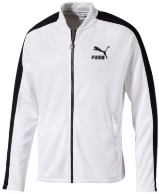 white puma track jacket