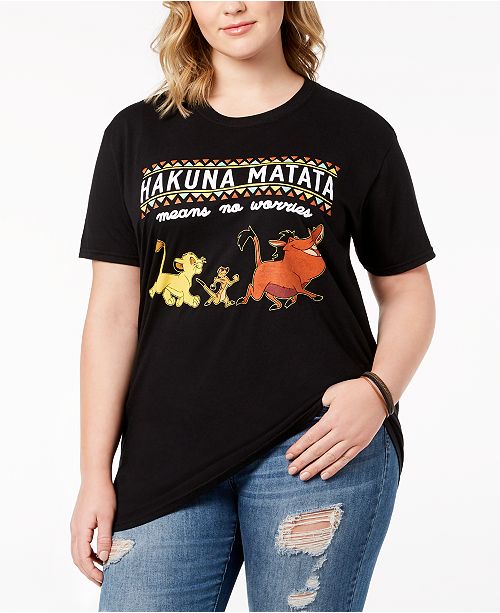 Disney Plus Size Cotton Lion King T Shirt Reviews Tops Plus