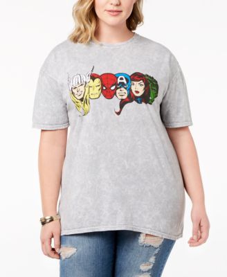 plus size avengers shirt