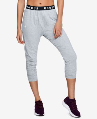 under armour cropped sweatpants