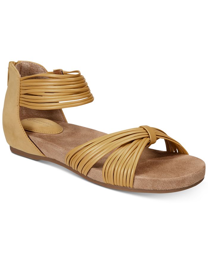 Giani Bernini Jhene Memory Foam Sandals, Created for Macy's - Macy's