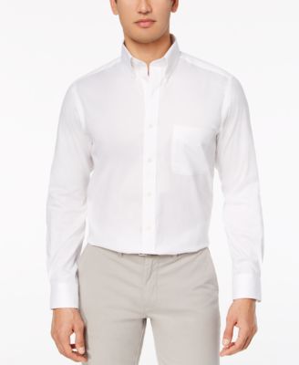 macy's white dress shirt