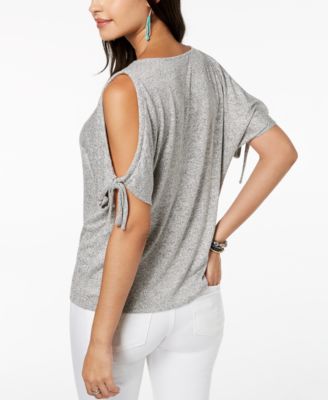 Lucky Brand - Cold-Shoulder Top