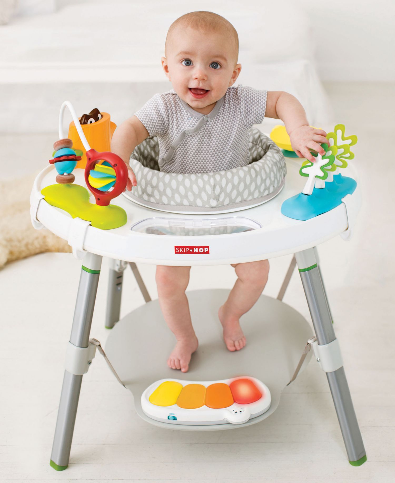 Baby Explore & More 3-Stage Activity Center & Play Table