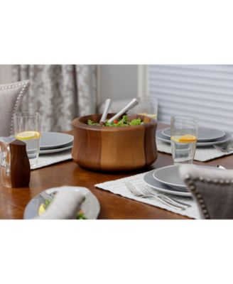 3-Pc. Nara Salad Bowl & Servers Set