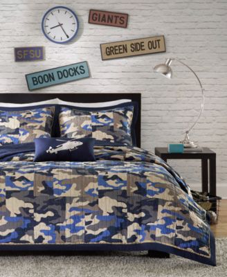Mi Zone - Josh 4-Pc. Full/Queen Coverlet Set