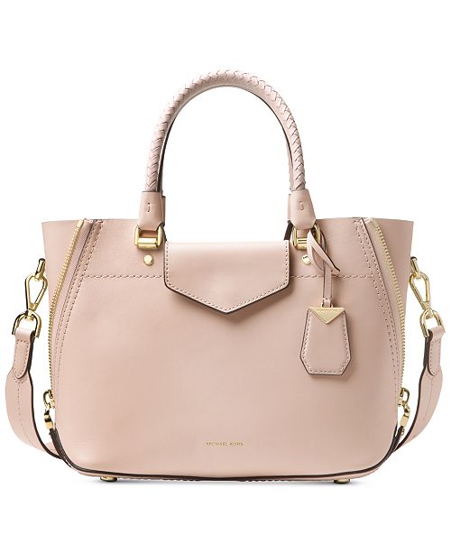 Michael Kors Blakely Small Smooth Leather Messenger & Reviews - Handbags & Accessories - Macy&#39;s