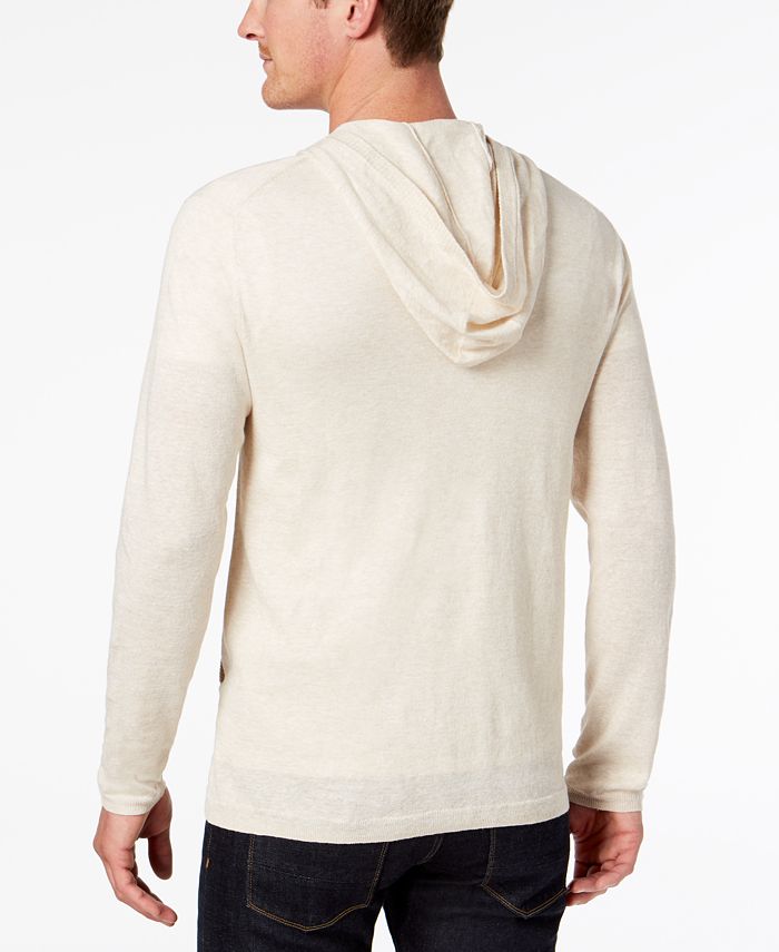 Tasso Elba Island Men's Lightweight Hooded Sweater, Created for Macy's ...