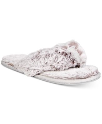 lemon plush memory foam slippers