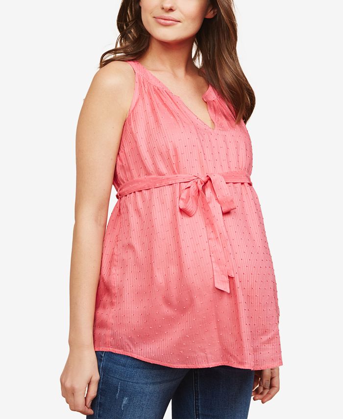 Motherhood Maternity Babydoll Blouse Macy's