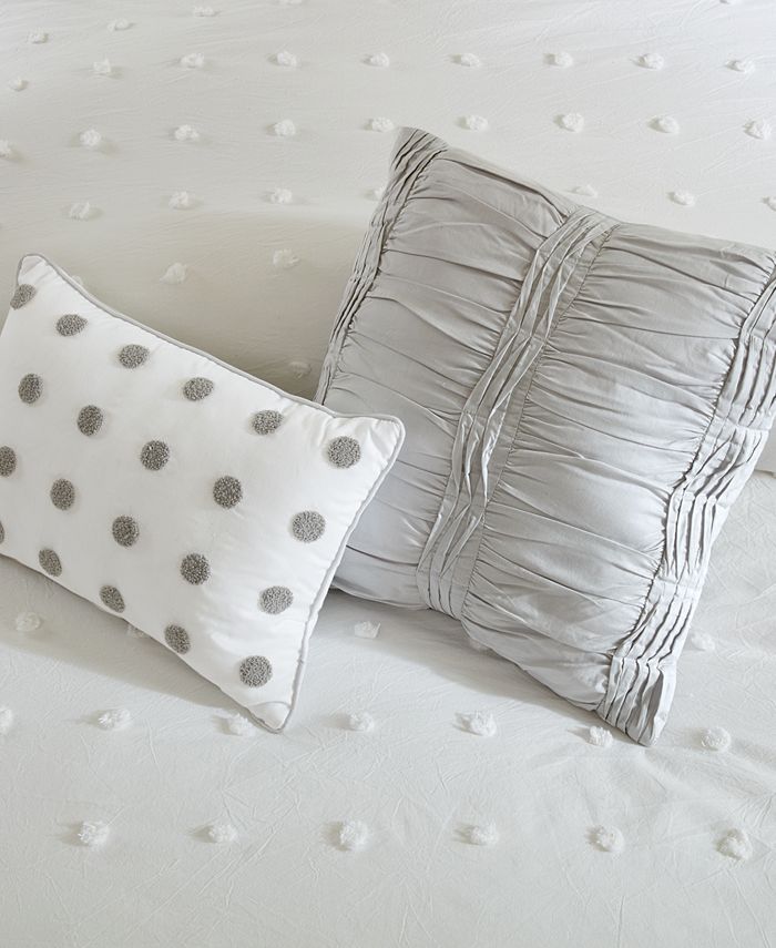 Urban Habitat Brooklyn Jacquard Cotton 5Pc. Duvet Cover Set, Twin/Twin