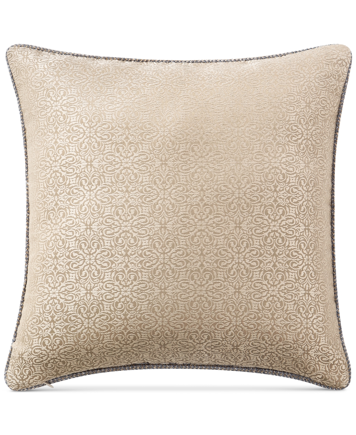 Closeout! Waterford Carrick Reversible 18" Square Damask Decorative Pillow