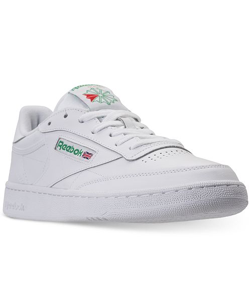 Reebok Men S Club C 85 Casual Sneakers From Finish Line Reviews